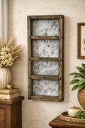 Western 4 Buckle Display Case | Cowboy Belt Buckle Holder, Cow Print